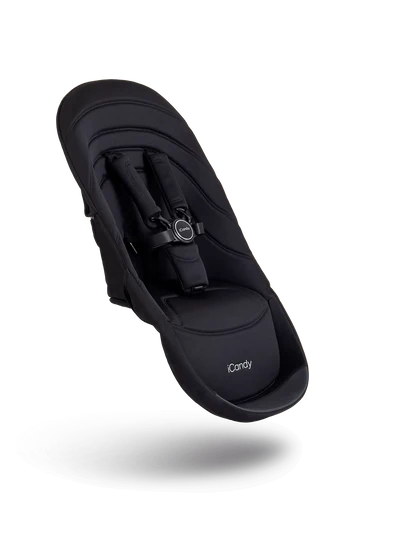 iCandy Orange 4 2nd Seat Fabric - Black