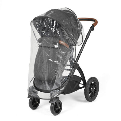 Ickle Bubba Stomp Luxe Cirrus Travel System - Black/Charcoal Grey/Tan