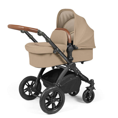 Ickle Bubba Stomp Luxe Cirrus Travel System - Black/Desert/Tan