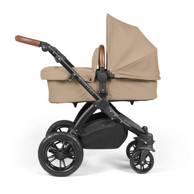 Ickle Bubba Stomp Luxe Cirrus Travel System - Black/Desert/Tan
