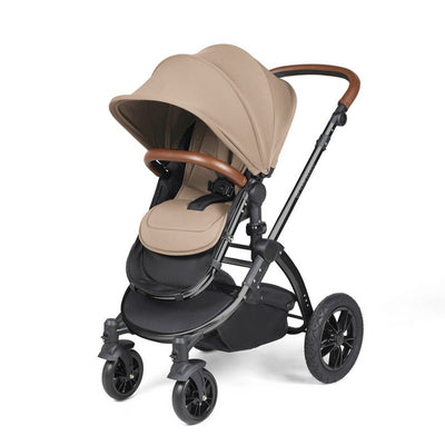 Ickle Bubba Stomp Luxe Cirrus Travel System - Black/Desert/Tan