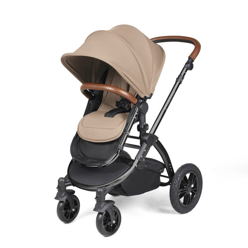 Ickle Bubba Stomp Luxe Cirrus Travel System - Black/Desert/Tan