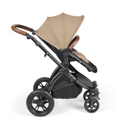 Ickle Bubba Stomp Luxe Cirrus Travel System - Black/Desert/Tan