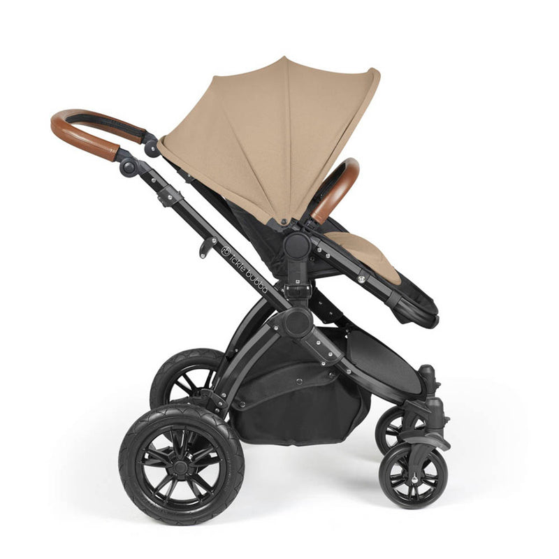 Ickle Bubba Stomp Luxe Cirrus Travel System - Black/Desert/Tan