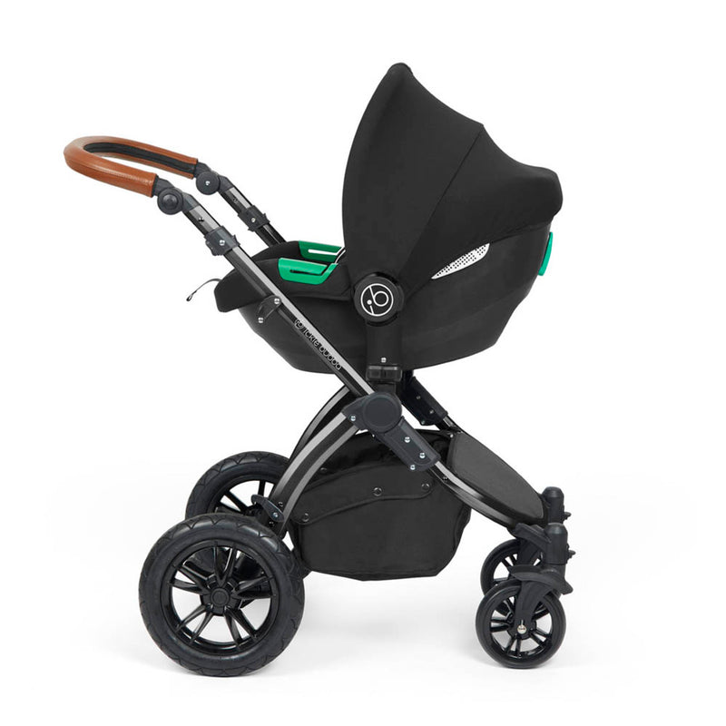 Ickle Bubba Stomp Luxe Cirrus Travel System - Black/Desert/Tan