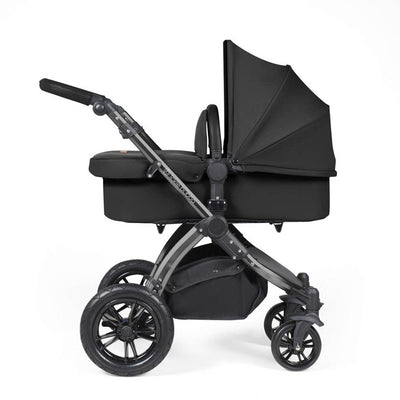 Ickle Bubba Stomp Luxe Cirrus Travel System - Black/Midnight/Black