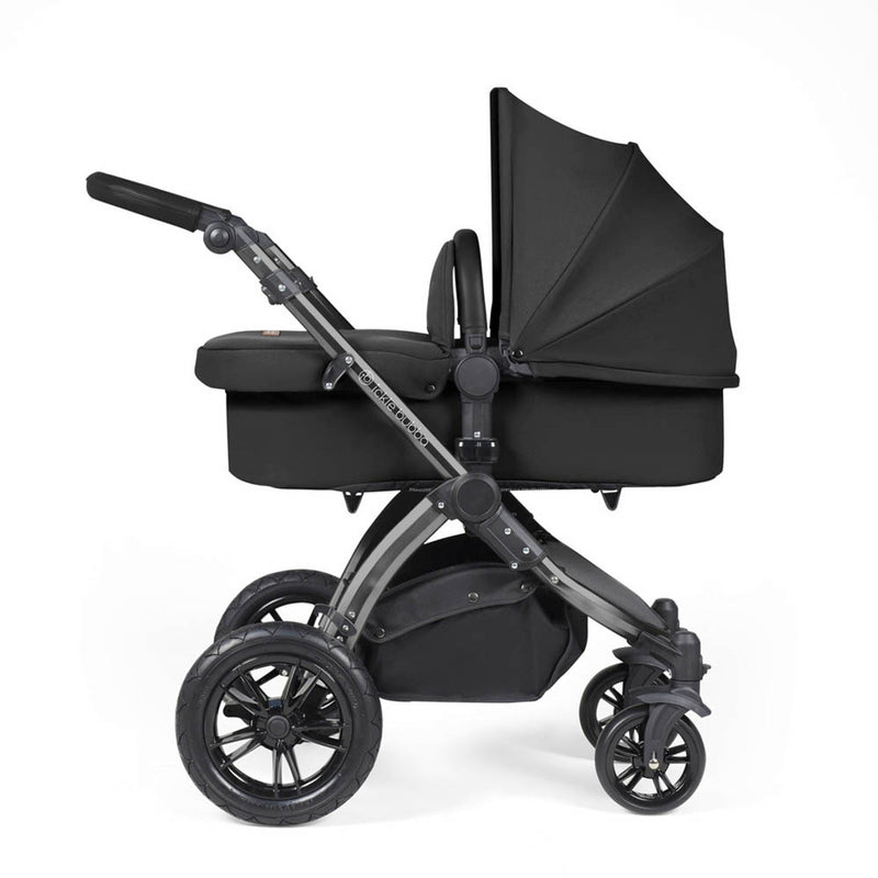 Ickle Bubba Stomp Luxe Cirrus Travel System - Black/Midnight/Black