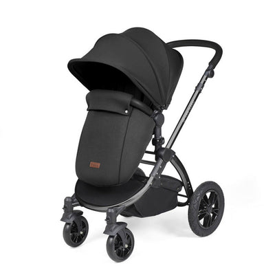 Ickle Bubba Stomp Luxe Cirrus Travel System - Black/Midnight/Black