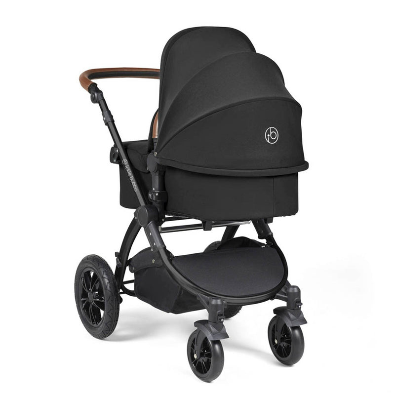 Ickle Bubba Stomp Luxe Cirrus Travel System - Black/Midnight/Tan