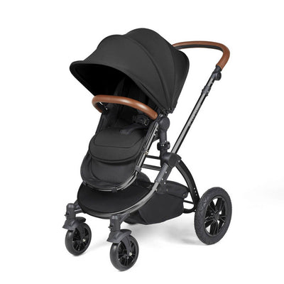 Ickle Bubba Stomp Luxe Cirrus Travel System - Black/Midnight/Tan