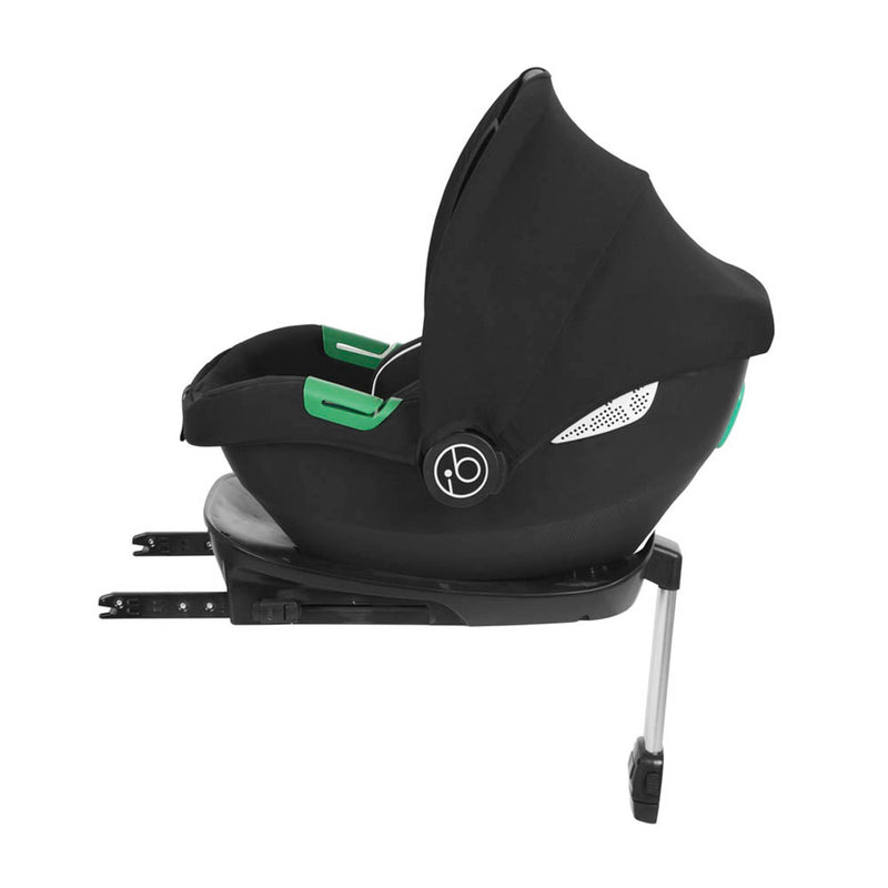 Ickle Bubba Stomp Luxe Cirrus Travel System - Black/Pearl Grey/Black