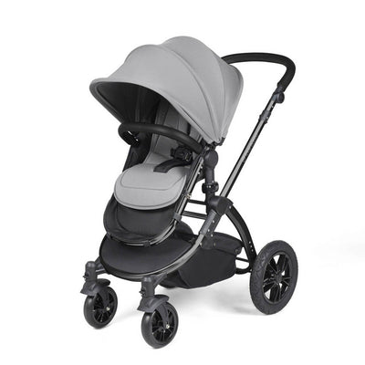 Ickle Bubba Stomp Luxe Cirrus Travel System - Black/Pearl Grey/Black