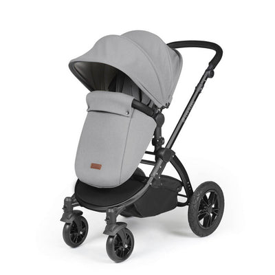 Ickle Bubba Stomp Luxe Cirrus Travel System - Black/Pearl Grey/Black