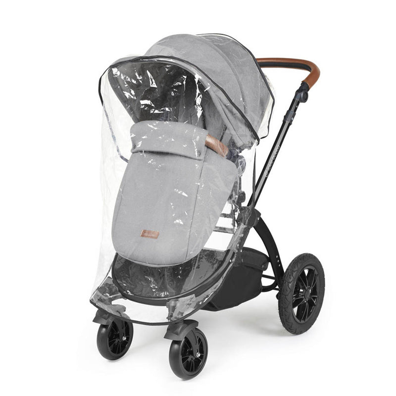 Ickle Bubba Stomp Luxe Cirrus Travel System - Black/Pearl Grey/Tan