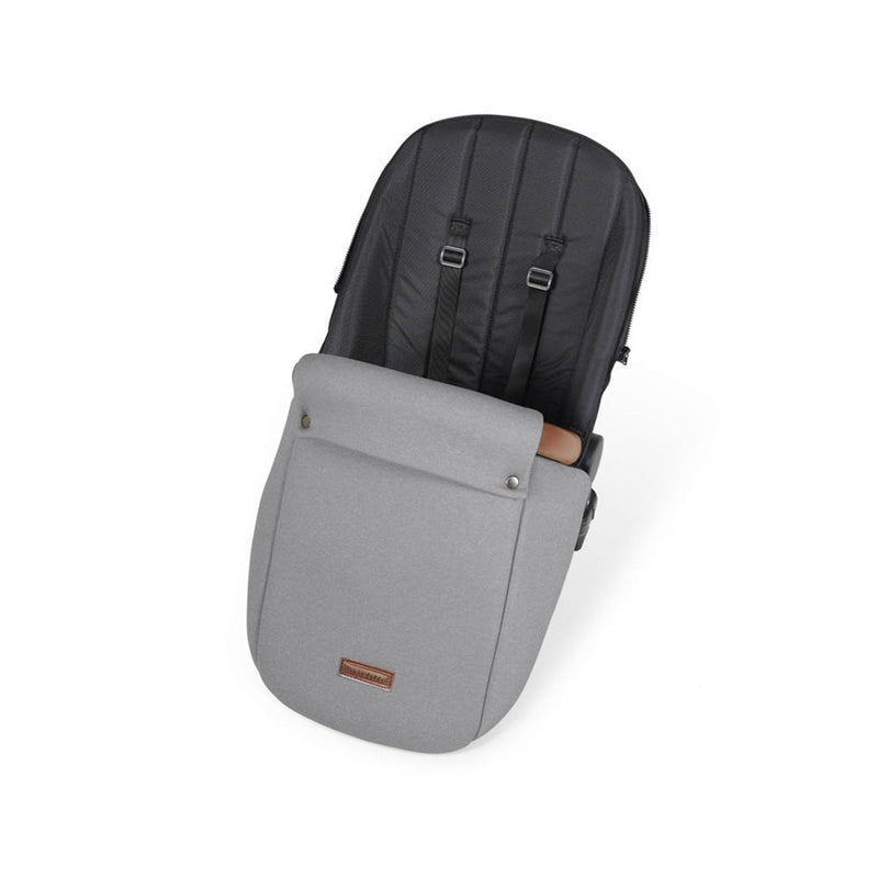 Ickle Bubba Stomp Luxe Cirrus Travel System - Black/Pearl Grey/Tan