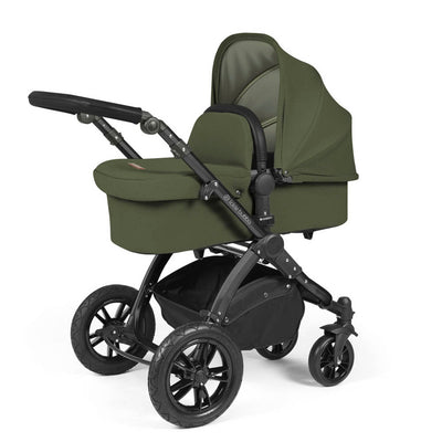Ickle Bubba Stomp Luxe Cirrus Travel System - Black/Woodland/Black