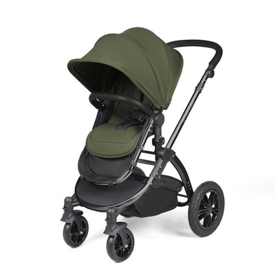 Ickle Bubba Stomp Luxe Cirrus Travel System - Black/Woodland/Black