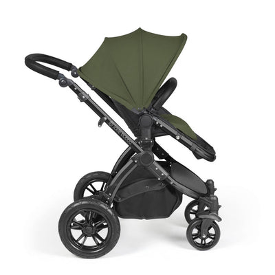 Ickle Bubba Stomp Luxe Cirrus Travel System - Black/Woodland/Black