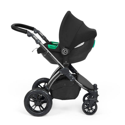 Ickle Bubba Stomp Luxe Cirrus Travel System - Black/Woodland/Black
