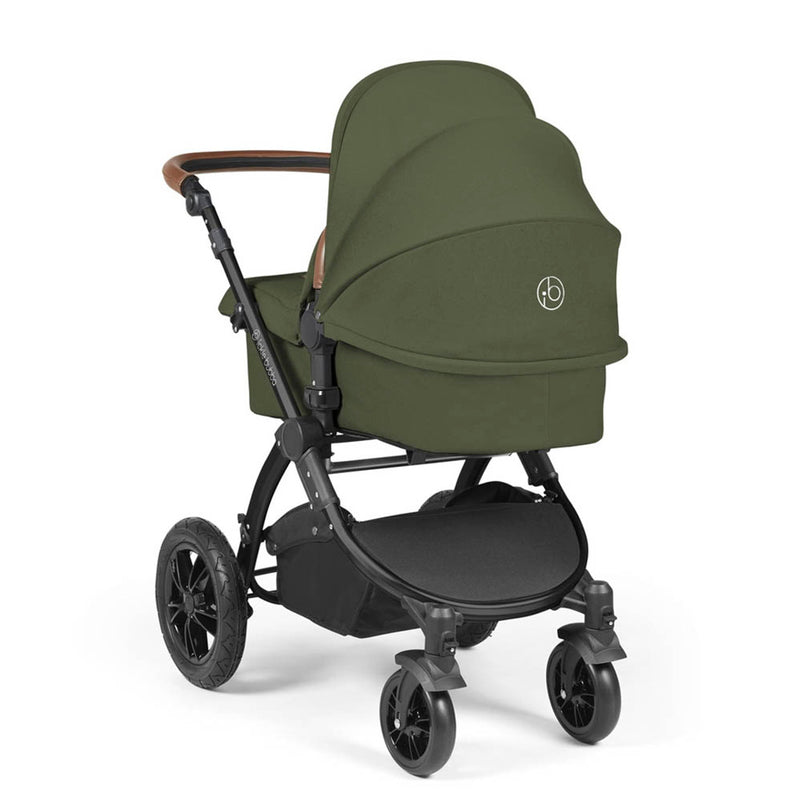 Ickle Bubba Stomp Luxe Cirrus Travel System - Black/Woodland/Tan