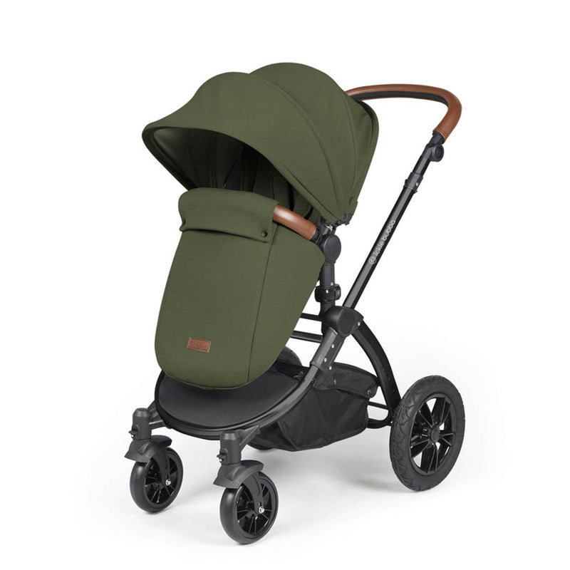 Ickle Bubba Stomp Luxe Cirrus Travel System - Black/Woodland/Tan