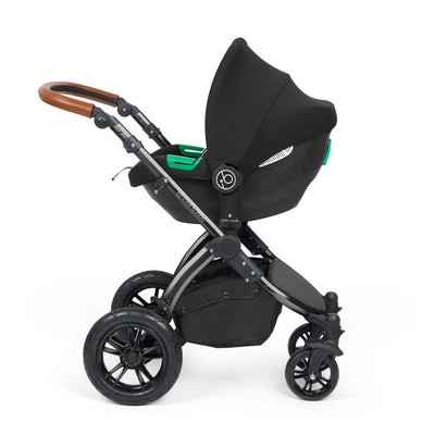 Ickle Bubba Stomp Luxe Cirrus Travel System - Black/Woodland/Tan