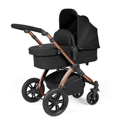 Ickle Bubba Stomp Luxe Cirrus Travel System - Bronze/Midnight/Black