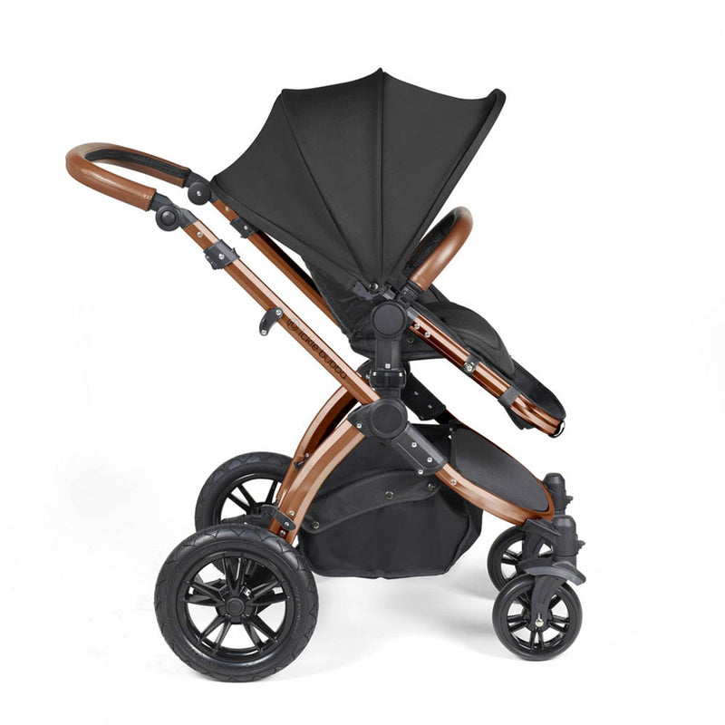Ickle Bubba Stomp Luxe Cirrus Travel System - Bronze/Midnight/Tan