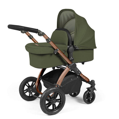 Ickle Bubba Stomp Luxe Cirrus Travel System - Bronze/Woodland/Black