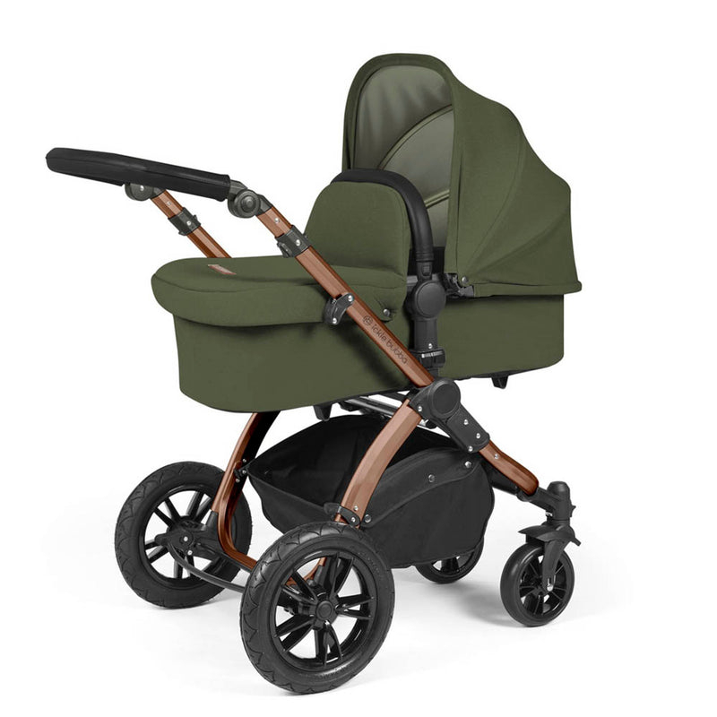 Ickle Bubba Stomp Luxe Cirrus Travel System - Bronze/Woodland/Black