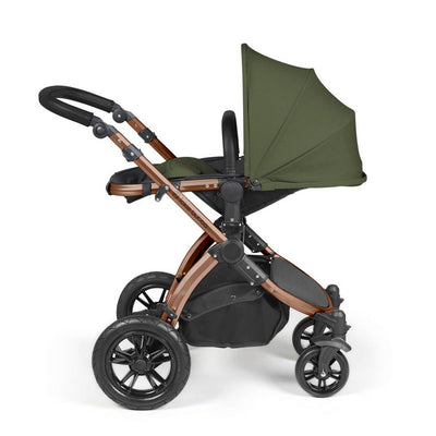 Ickle Bubba Stomp Luxe Cirrus Travel System - Bronze/Woodland/Black