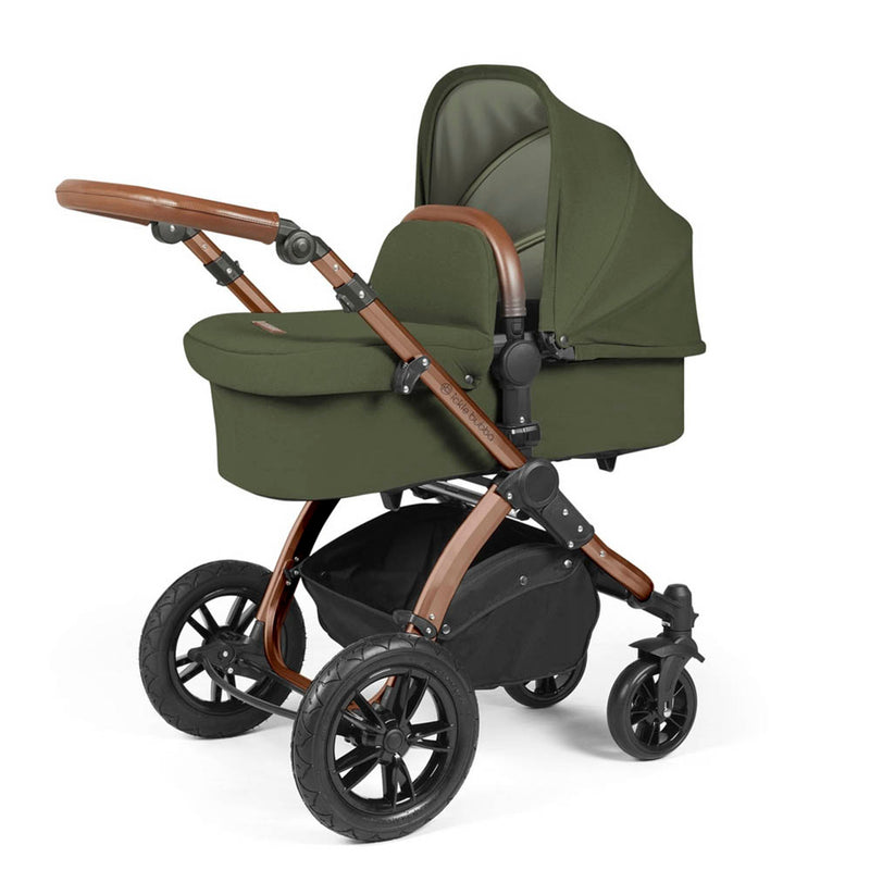 Ickle Bubba Stomp Luxe Cirrus Travel System - Bronze/Woodland/Tan