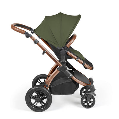 Ickle Bubba Stomp Luxe Cirrus Travel System - Bronze/Woodland/Tan