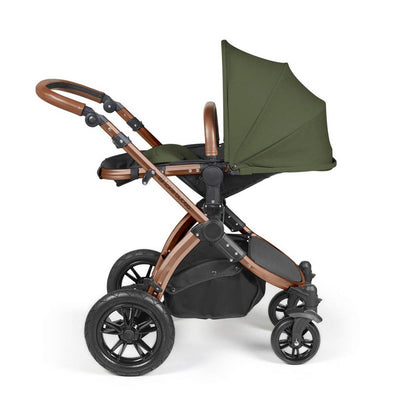 Ickle Bubba Stomp Luxe Cirrus Travel System - Bronze/Woodland/Tan