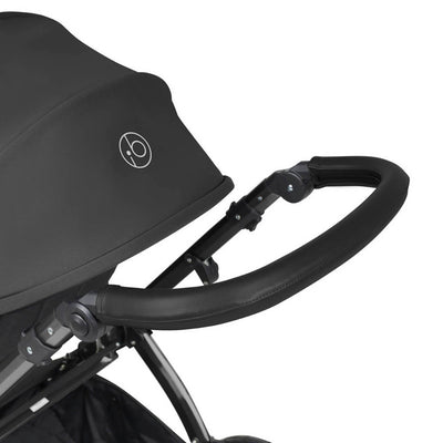 Ickle Bubba Stomp Luxe Cirrus Travel System - Black/Charcoal Grey/Black