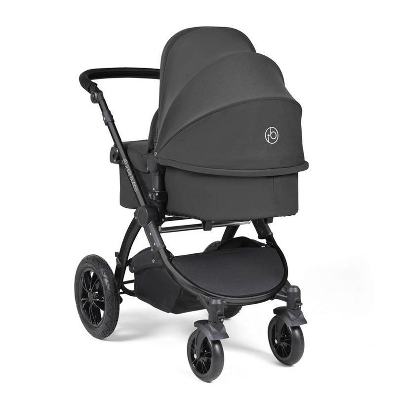 Ickle Bubba Stomp Luxe Cirrus Travel System - Black/Charcoal Grey/Black