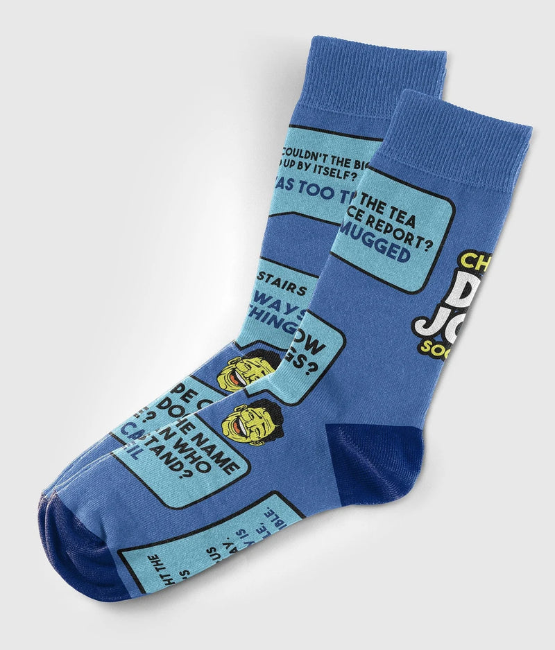Cheesy Dad Joke Sock - Christmas Gift