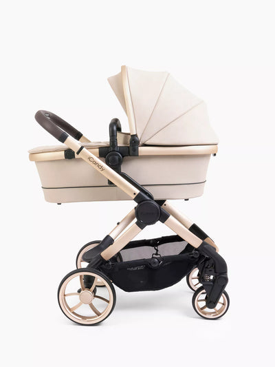 iCandy Peach 7 Pushchair & Carrycot - Biscotti- Complete Bundle