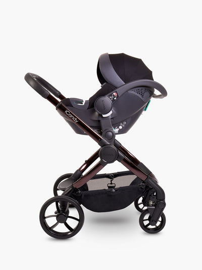 Peach 7 Pushchair and Carrycot - Complete Car Seat Bundle - CoCo