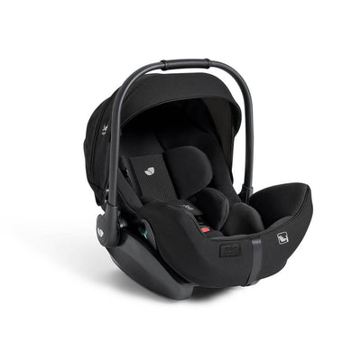 Joie Finiti infant carrier in black with ergonomic design and carry handle