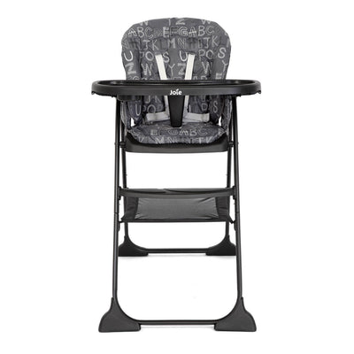 Joie Mimzy Snacker Highchair - ABC Charcoal