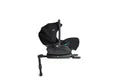 Joie Finiti Flex Travel Ready Bundle with i-Level Pro infant car seat and i-Base Encore rotating base in eclipse color
