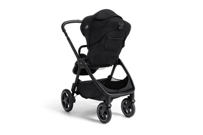 Joie Finiti Flex Travel Ready Bundle black multi-position stroller with large storage basket and durable wheels