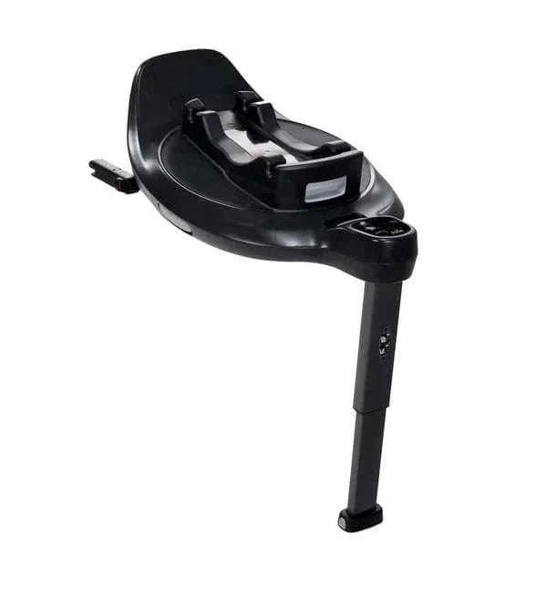 Joie Finiti Flex i-Base Encore rotating car seat base in black with adjustable support leg