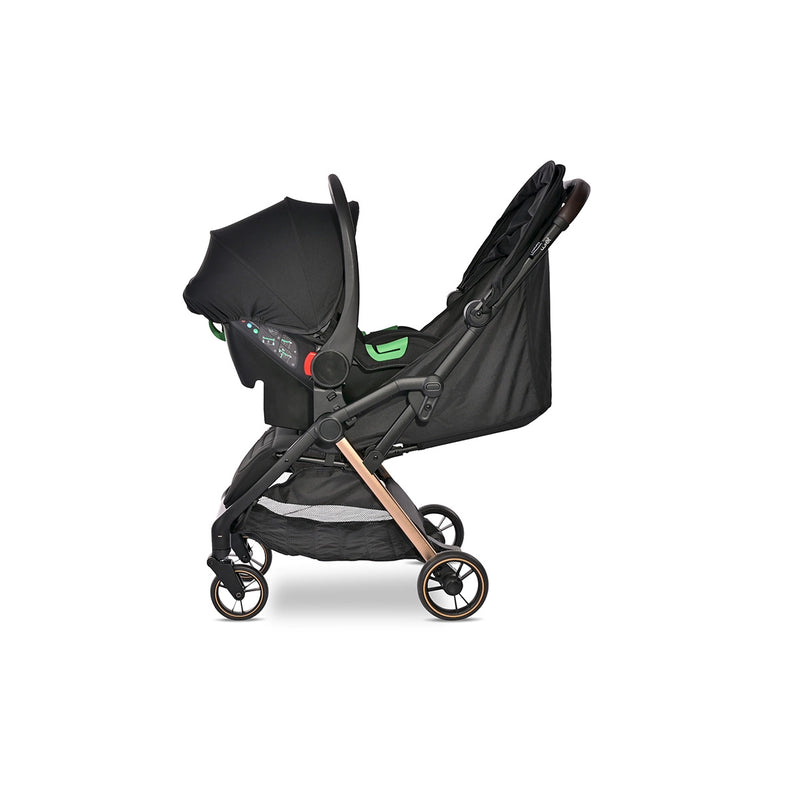 Lorelli Loret Autofolding Baby Stroller - Jasper Black
