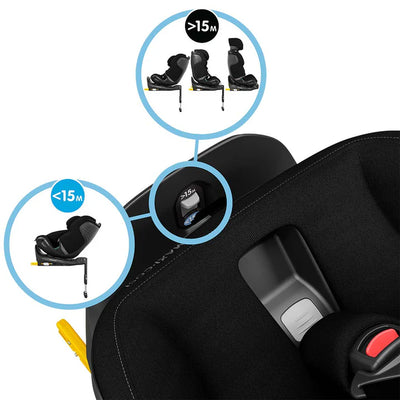 Maxi-Cosi Emerald 360 Pro Car Seat - Authentic Black