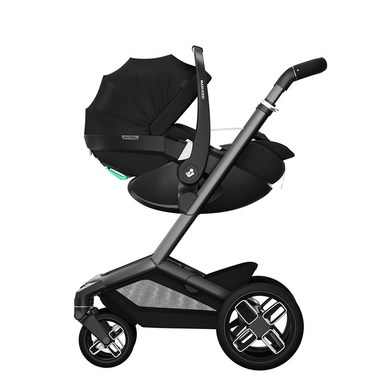 Maxi-Cosi Fame Pushchair + Carrycot - Twillic Black -