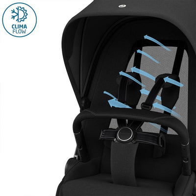 Maxi-Cosi Fame Pushchair + Carrycot - Twillic Black -