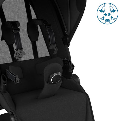 Maxi-Cosi Fame Pushchair + Carrycot - Twillic Black -
