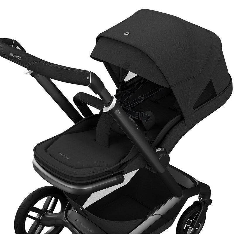 Maxi-Cosi Fame Pushchair + Carrycot - Twillic Black -